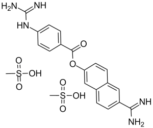 Nafamostat Mesylate (FUT-175) | Serine Protease inhibitor | Ser/Thr ...